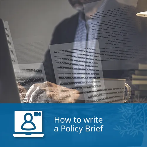 How to write a Policy Brief