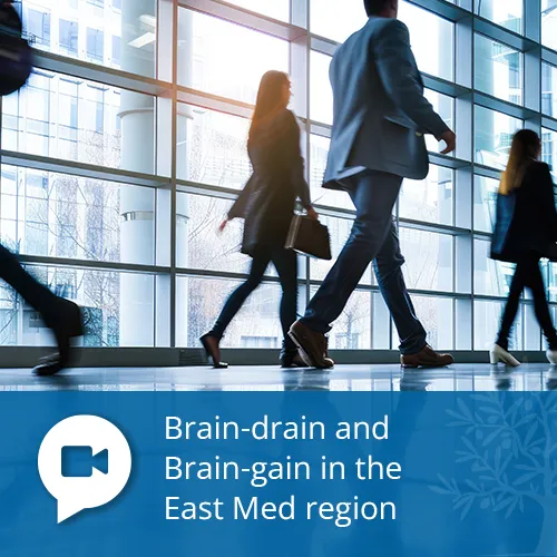 Brain-drain and brain-gain in the EastMed region